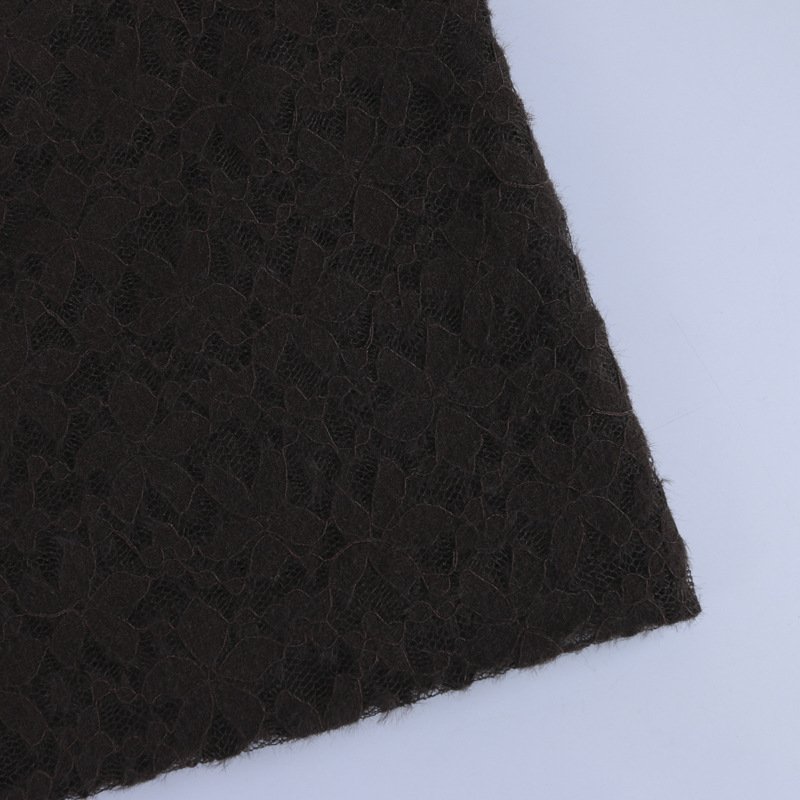Lace Fabric Feather Jacquard Nylon Warp Knit for Women's Wear Wholesal 8